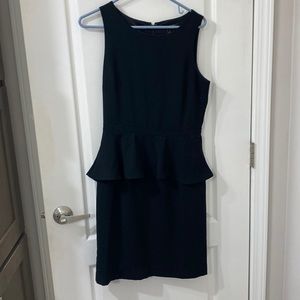 Black Banana Republic Peplum Dress